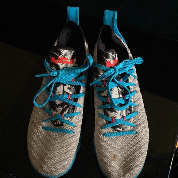 Nike Teal and Gray LeBron - Picture 5 of 5